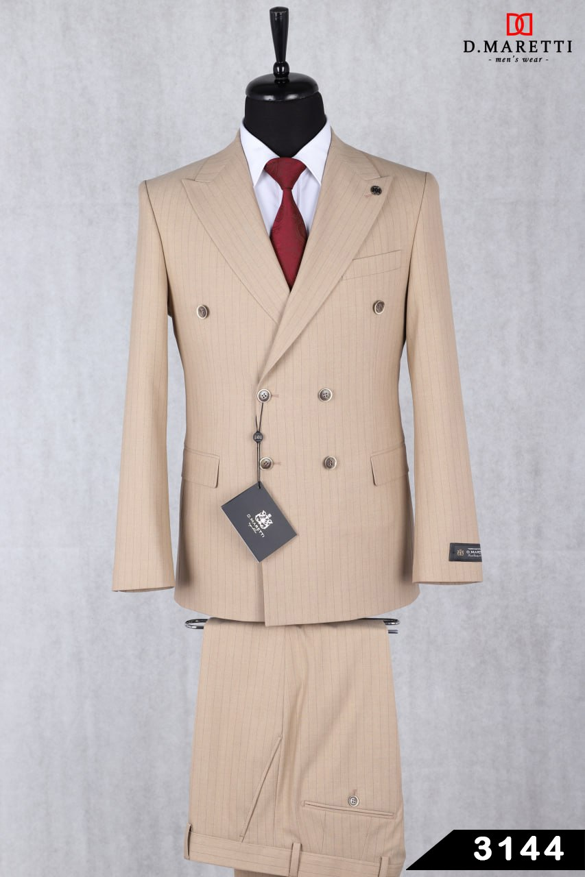 Костюм двубортный C50KVZ01-3144 C50KVZ01-3144