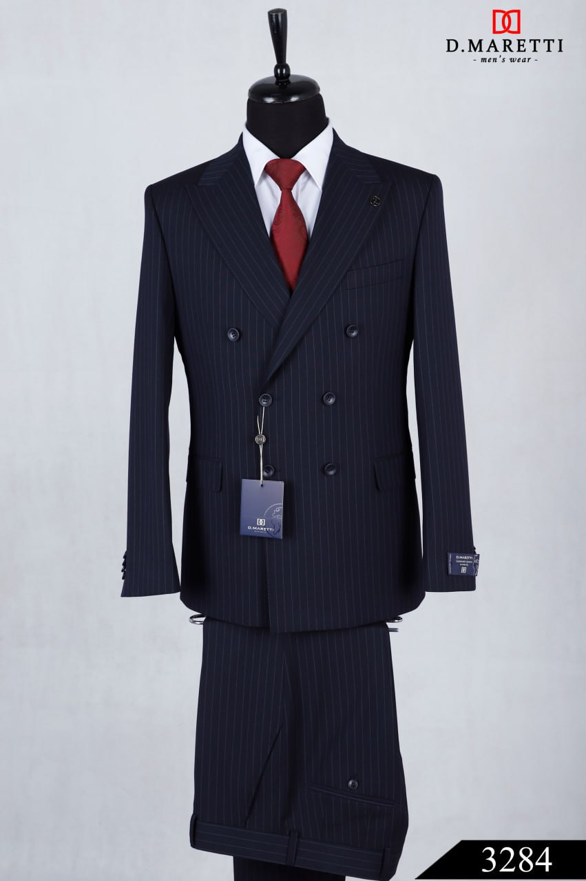 Костюм двубортный C50KVZ01-3284 C50KVZ01-3284