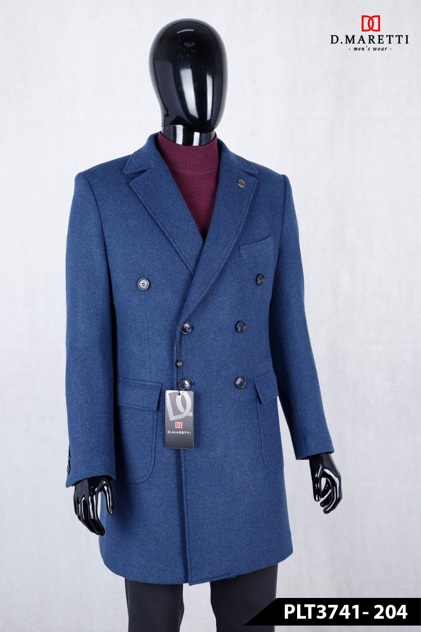 Пальто стойка воротник PLT-204 PLT-204