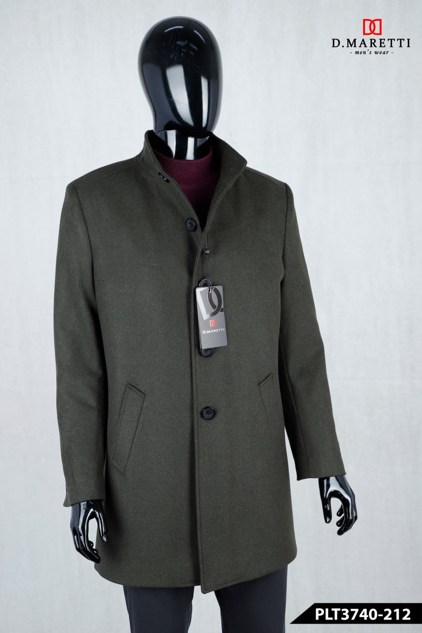 Пальто стойка воротник PLT-212 PLT-212