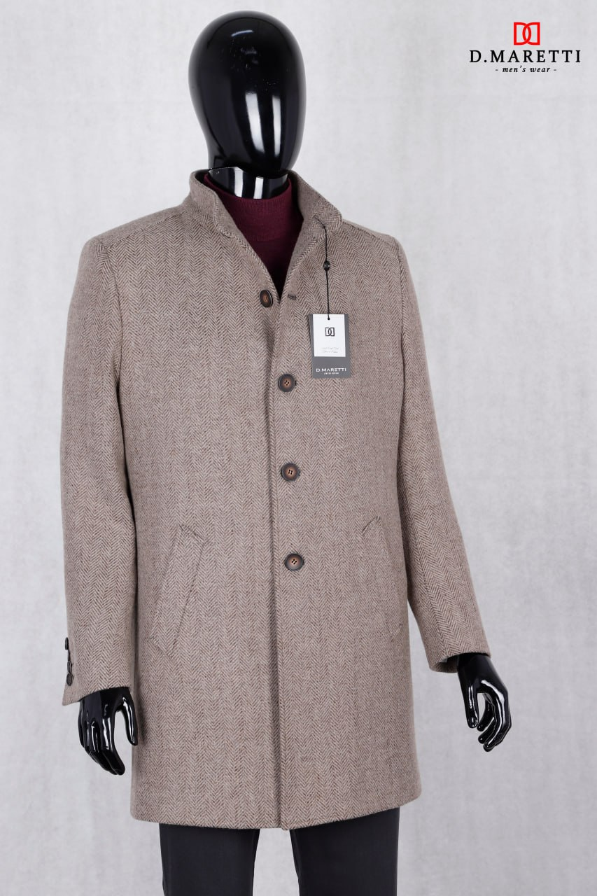 Пальто стойка воротник PLT-228 PLT-228