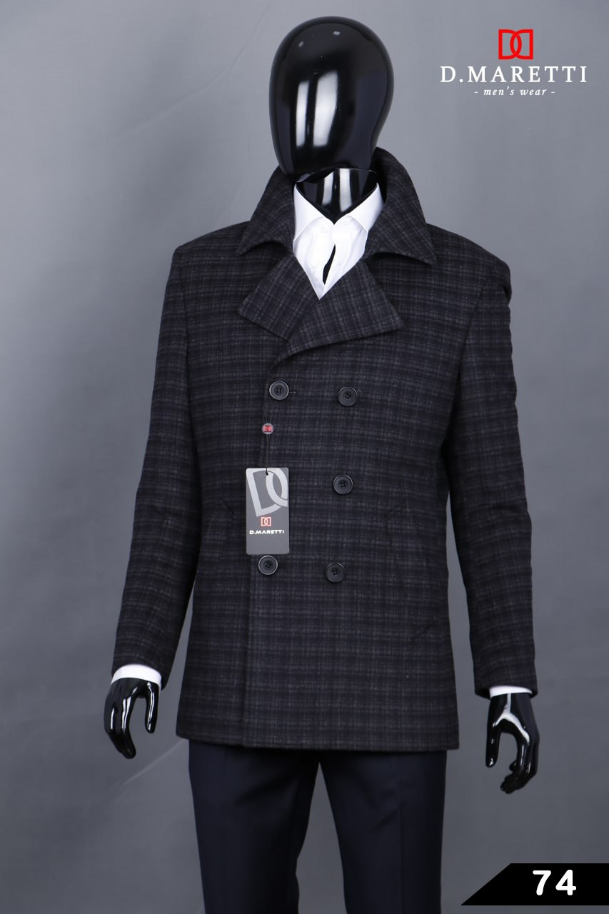 Пол/Пальто двубортное PLT-74 PLT-74