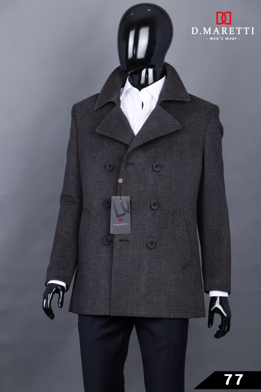 Пол/Пальто двубортное PLT-77 PLT-77