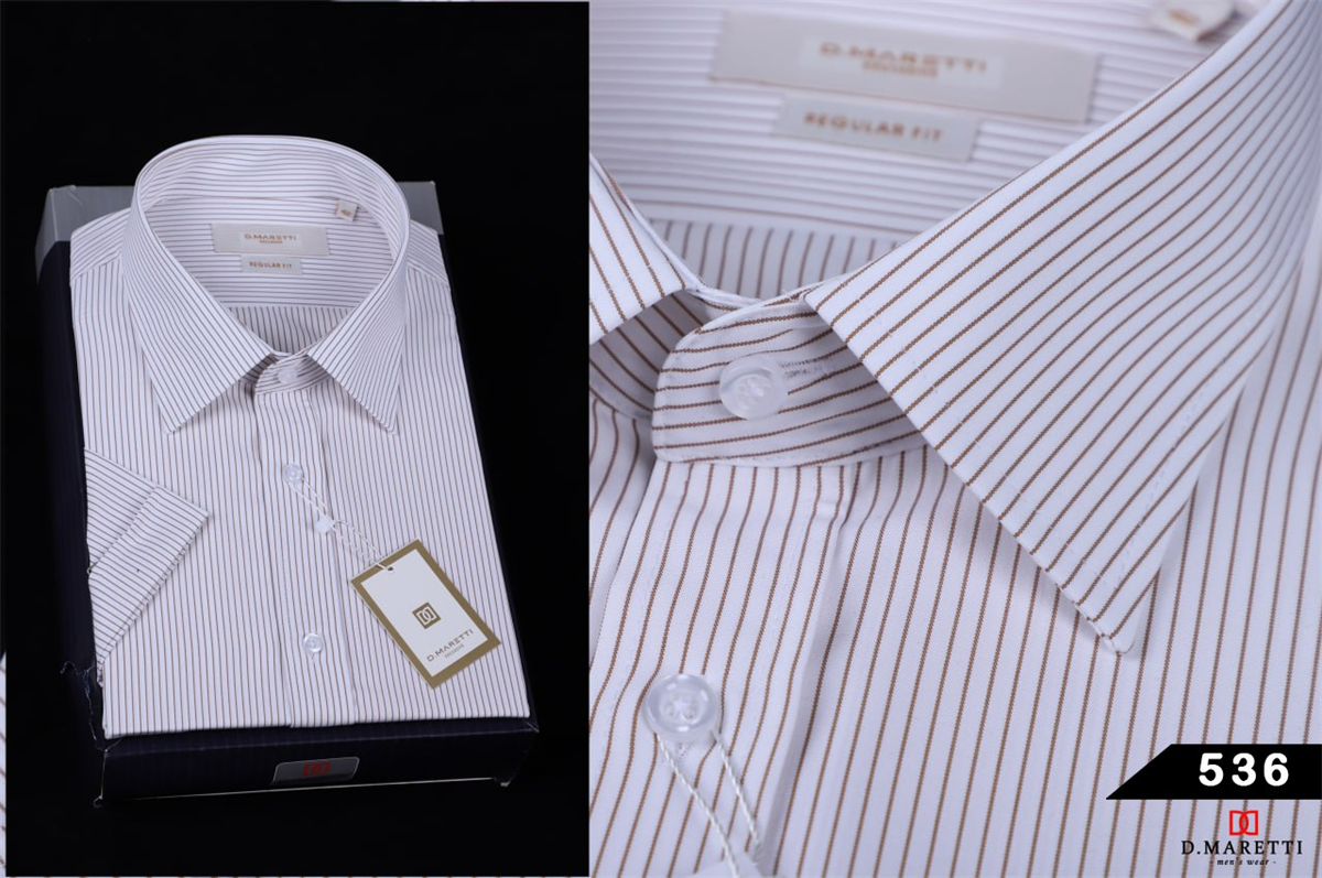Рубашка Регуляр с коротким рукавом RM14-536 RM14-536