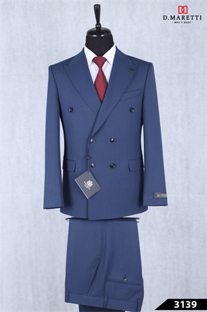 Костюм двубортный C50KVZ01-3139 C50KVZ01-3139