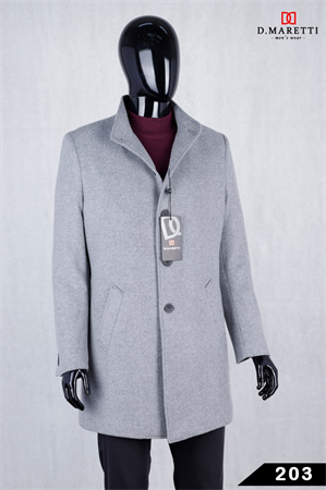 Пальто стойка воротник PLT-203 PLT-203