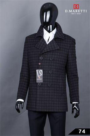 Пол/Пальто двубортное PLT-74 PLT-74